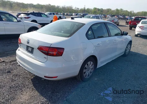 2016 Volkswagen Jetta 1.4T S из США, поврежденный, VIN 3VW267AJ6GM208461